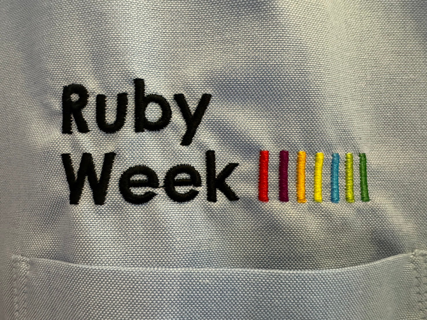 14-477 ボタンダウンシャツ RubyWeek 胸刺繍(長袖)