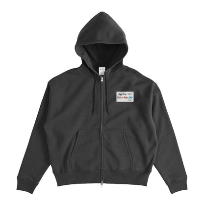 2025 パーカー (10oz)Ruby4.0 @ 30 Happy Ruby 30th!! 胸刺繍 sumi-black image