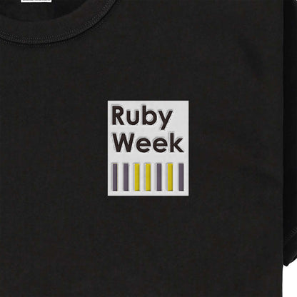 433 Tシャツ Ruby Week 3 (刺繍)