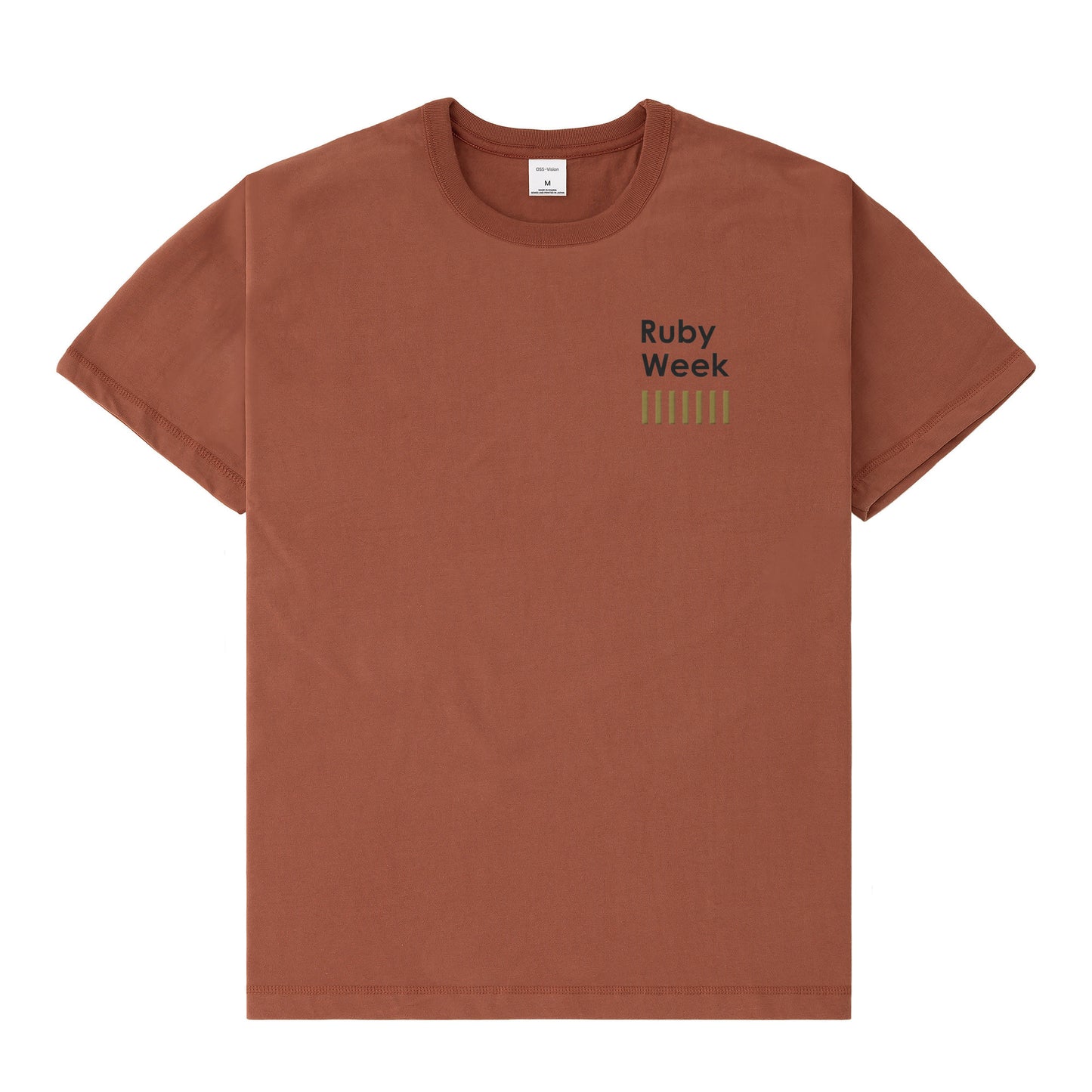 433 Tシャツ Ruby Week 3 (刺繍)