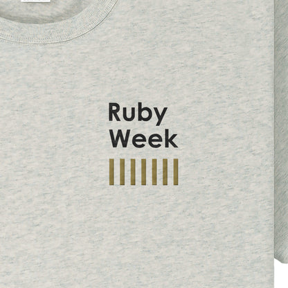 433 Tシャツ Ruby Week 3 (刺繍)