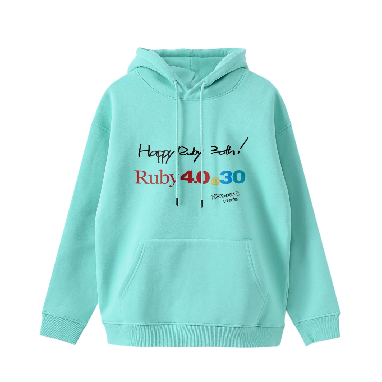 2025 パーカー (11.6oz)Ruby4.0 @ 30  Happy Ruby 30th!! （プリント） emerald-green image