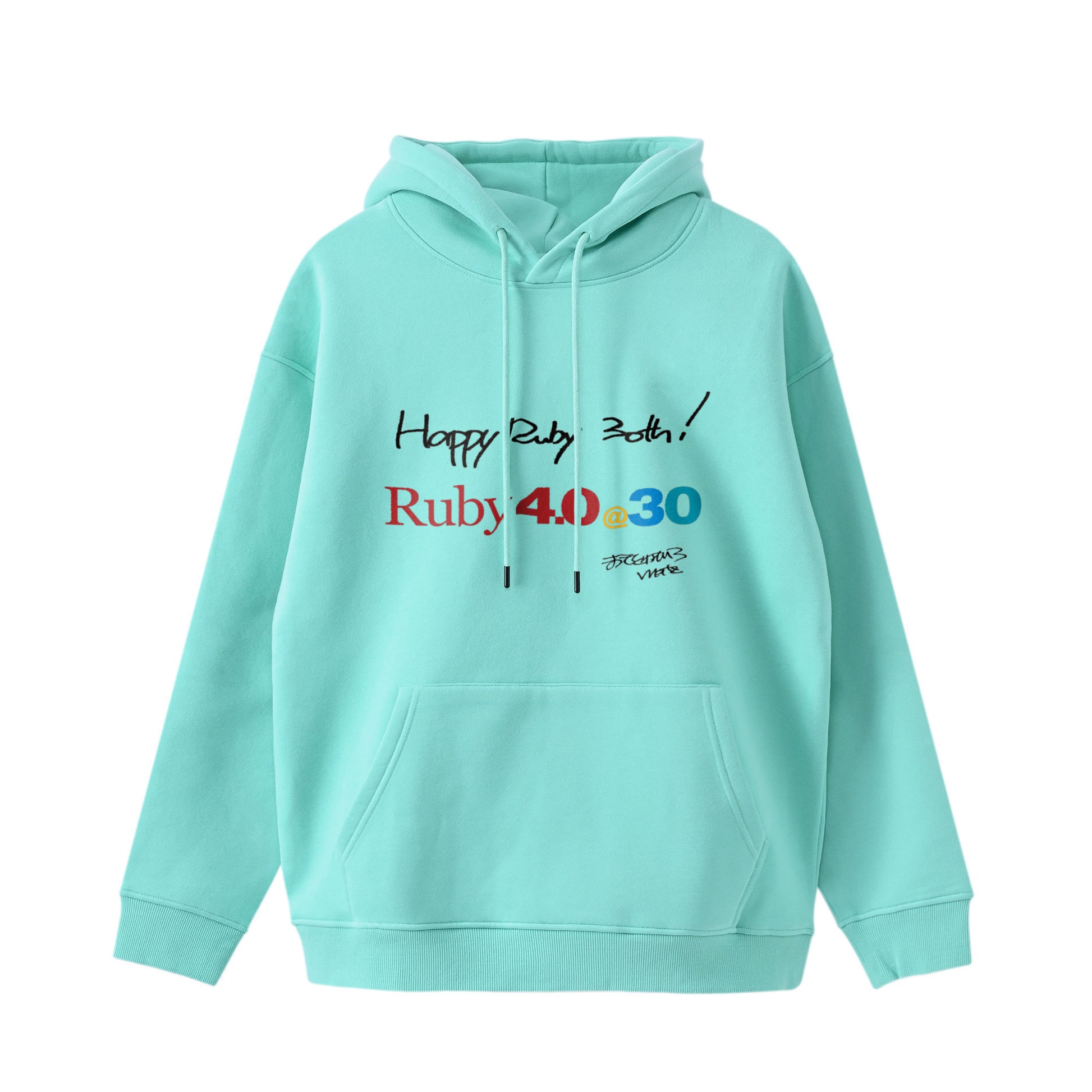 2025 パーカー (11.6oz)Ruby4.0 @ 30  Happy Ruby 30th!! （プリント） emerald-green image