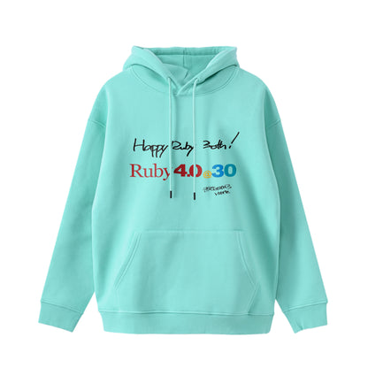 2025 パーカー (11.6oz)Ruby4.0 @ 30  Happy Ruby 30th!! （プリント） emerald-green image