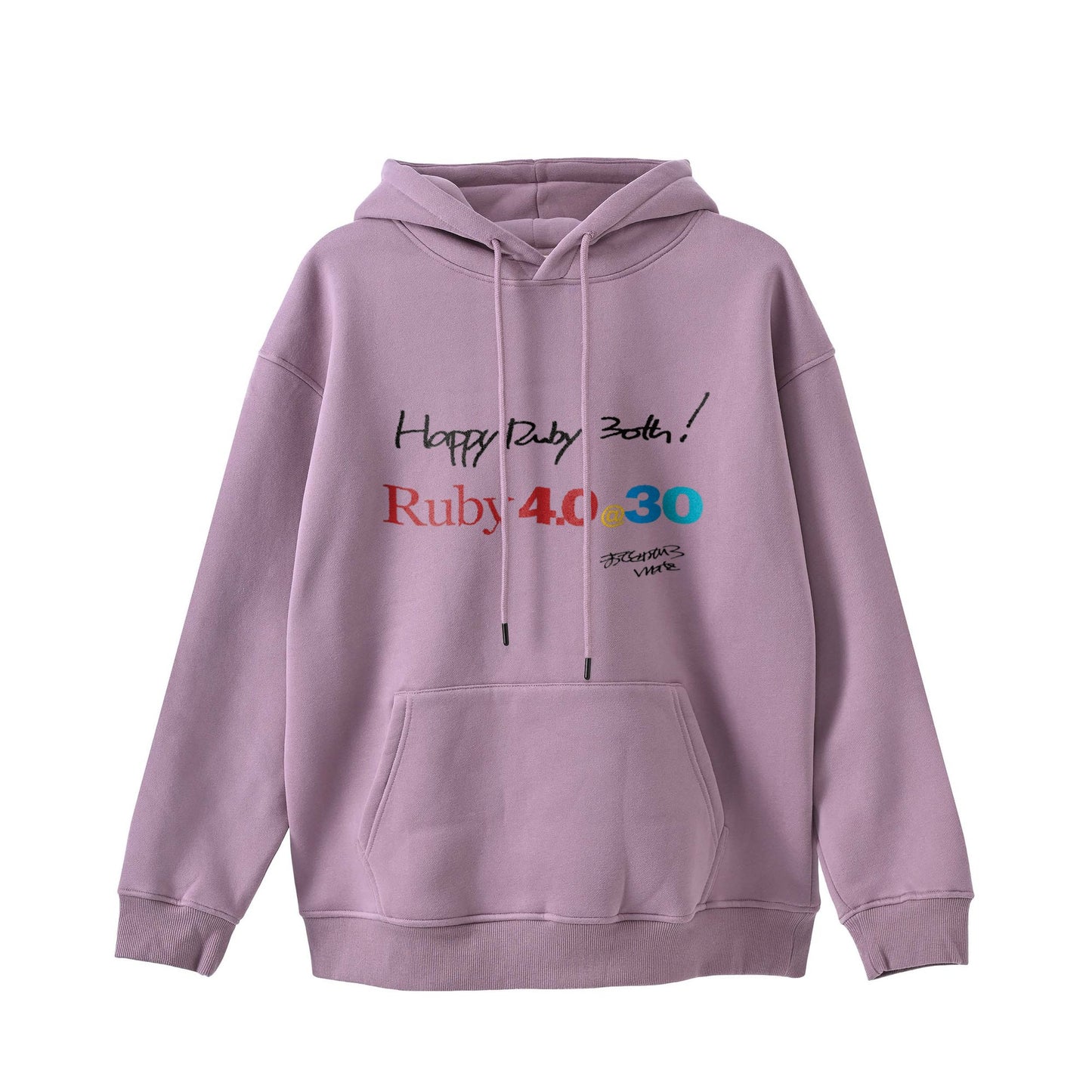 2025 パーカー (11.6oz)Ruby4.0 @ 30  Happy Ruby 30th!! （プリント） purple image