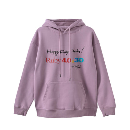 2025 パーカー (11.6oz)Ruby4.0 @ 30  Happy Ruby 30th!! （プリント） purple image