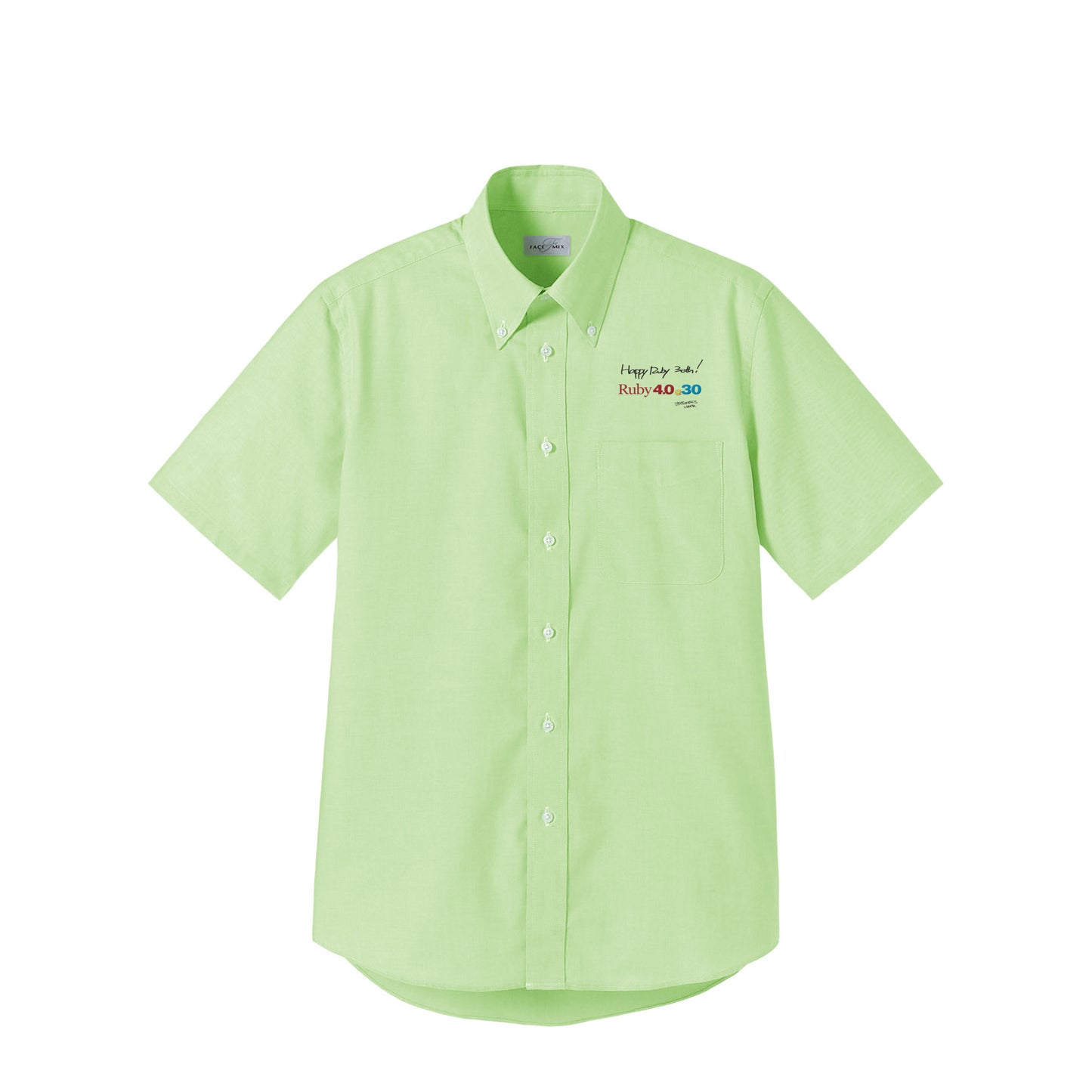 2025 ボタンダウンシャツ Ruby4.0 @ 30 胸刺繍（長袖 ） olive image