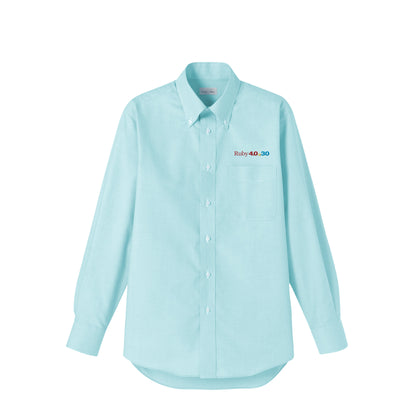 2025 ボタンダウンシャツ Ruby4.0 @ 30 胸刺繍（長袖 ） mint image