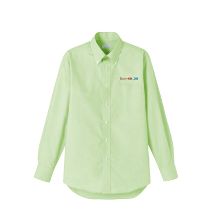 2025 ボタンダウンシャツ Ruby4.0 @ 30 胸刺繍（長袖 ） olive image
