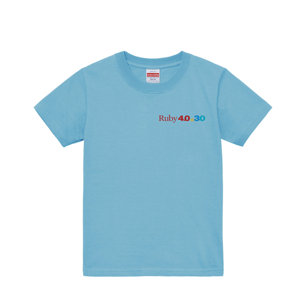 Ruby4.0@30 Spinel Tシャツ aqua-blue image