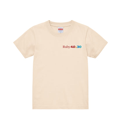 Ruby4.0@30 Spinel Tシャツ natural image