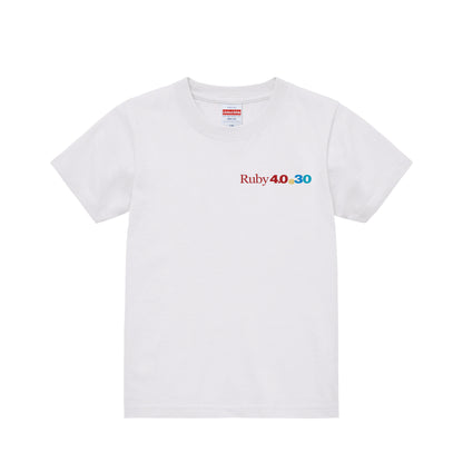 Ruby4.0@30 Spinel Tシャツ white image