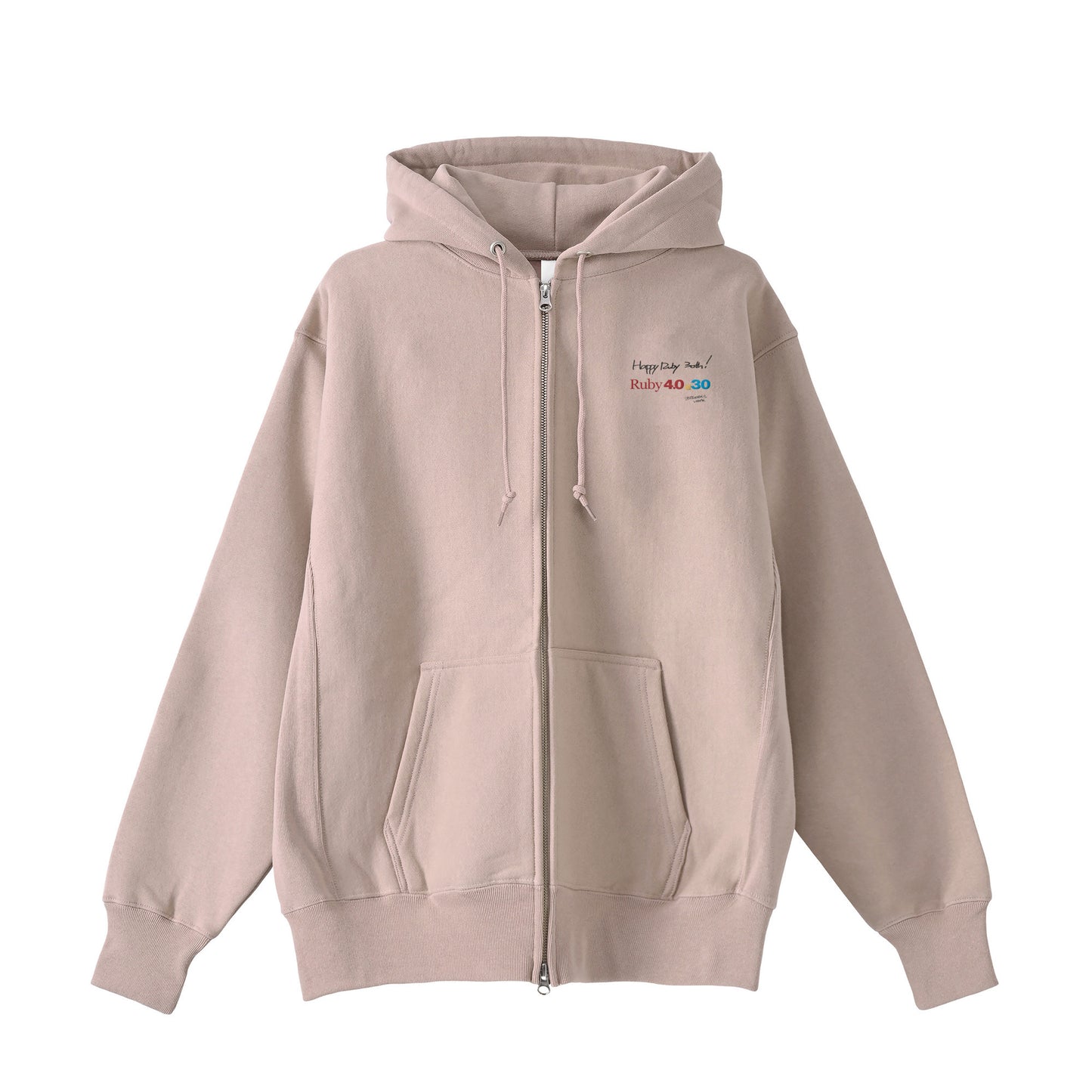 2025 パーカー(12oz) Ruby4.0 @ 30 Happy Ruby 30th!! 胸刺繍 pink image