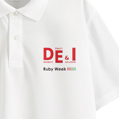 444 ポロシャツ DE&I Ruby Week（刺繍）