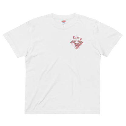 Ruby30th "No Ruby, No Life" Adult quality T-shirt