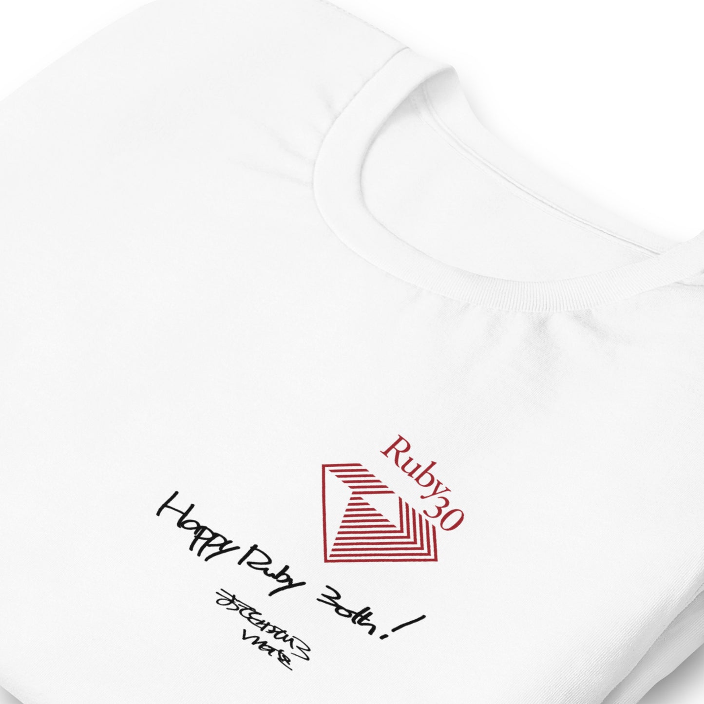 Ruby30th "Happy Ruby" Unisex T-shirt